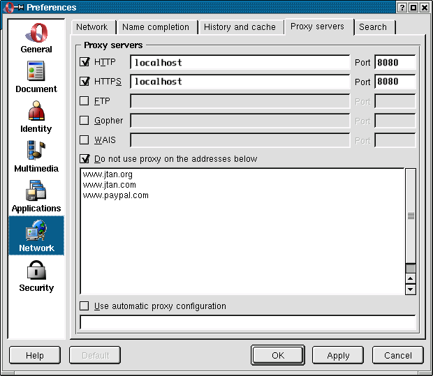 LAN Settings